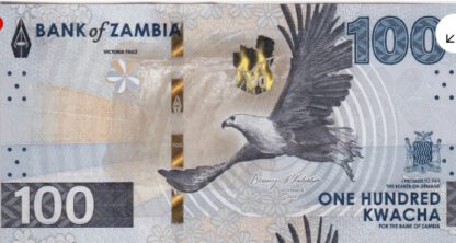 Zambia 100 Kwacha 2024 UNC