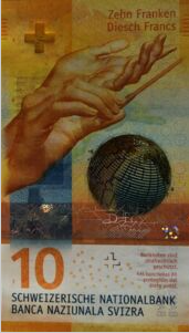 Zwitserland 10 Frank 2017 UNC
