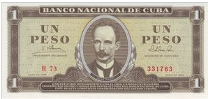Cuba 1 Peso 1985 UNC