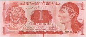 Honduras 1 Lempira 2022 UNC