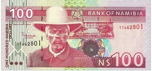 Namibia 100 Dollar ND 2001 UNC