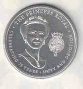 Engeland 5 Pound 2025 BU