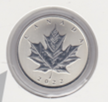Canada 5 Dollar 2022 BU zilver