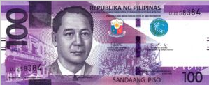 Filippijnen 100 Piso 2020 UNC