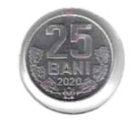 Moldavië 25 Bani 2020 UNC