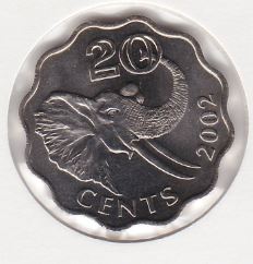 20 Cents 2002 UNC