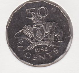 50 Cents 1998 UNC