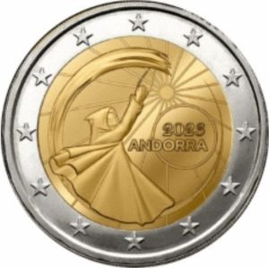 Andorra 2 Euro speciaal 2023