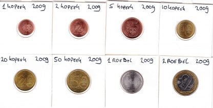 Set van 8 munten 2009 UNC