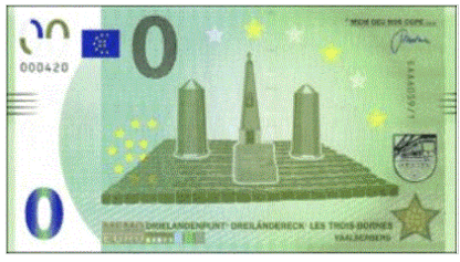 0 Euro bankbiljet Duitsland 2018 UNC