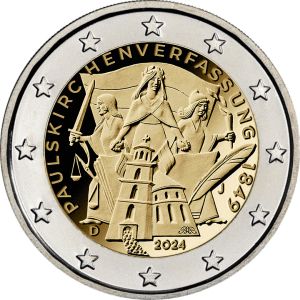 Duitsland 2 Euro speciaal 2024 G UNC