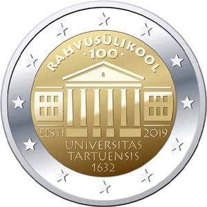 Estland 2 Euro Speciaal 2019 UNC