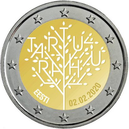 Estland 2 Euro speciaal 2020 UNC