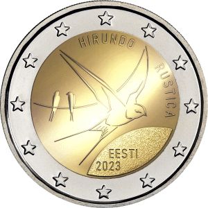 Estland 2 Euro speciaal 2023 UNC