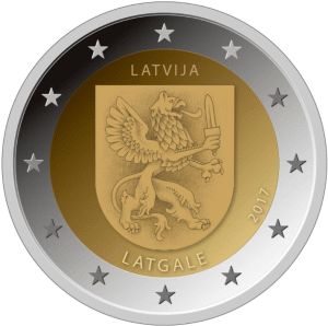 Letland 2 Euro Speciaal 2017 UNC