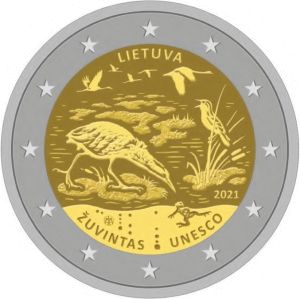 Litouwen 2 Euro speciaal 2021 UNC