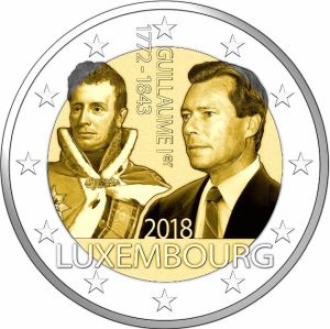 Luxemburg 2 Euro Speciaal 2018 UNC