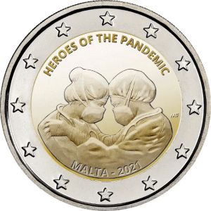 Malta 2 Euro speciaal 2021 BU