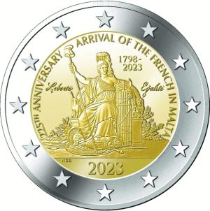 Malta 2 Euro speciaal 2023 UNC