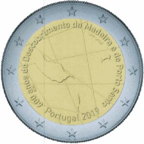 Portugal 2 Euro Speciaal 2019 UNC