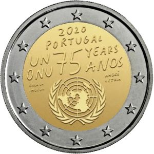 Portugal 2 Euro Speciaal 2020 UNC