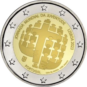 Portugal 2 Euro speciaal 2023 UNC