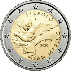 San Marino 2 Euro Speciaal 2020 UNC