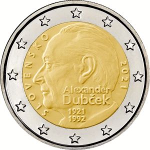 Slowakije 2 Euro Speciaal 2021 UNC