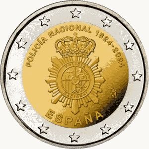 Spanje 2 Euro speciaal 2024 UNC