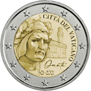 Vaticaan 2 Euro speciaal 2021 UNC