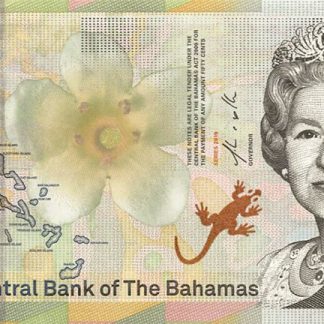 Bahamas 1/2 Dollar 2019 UNC